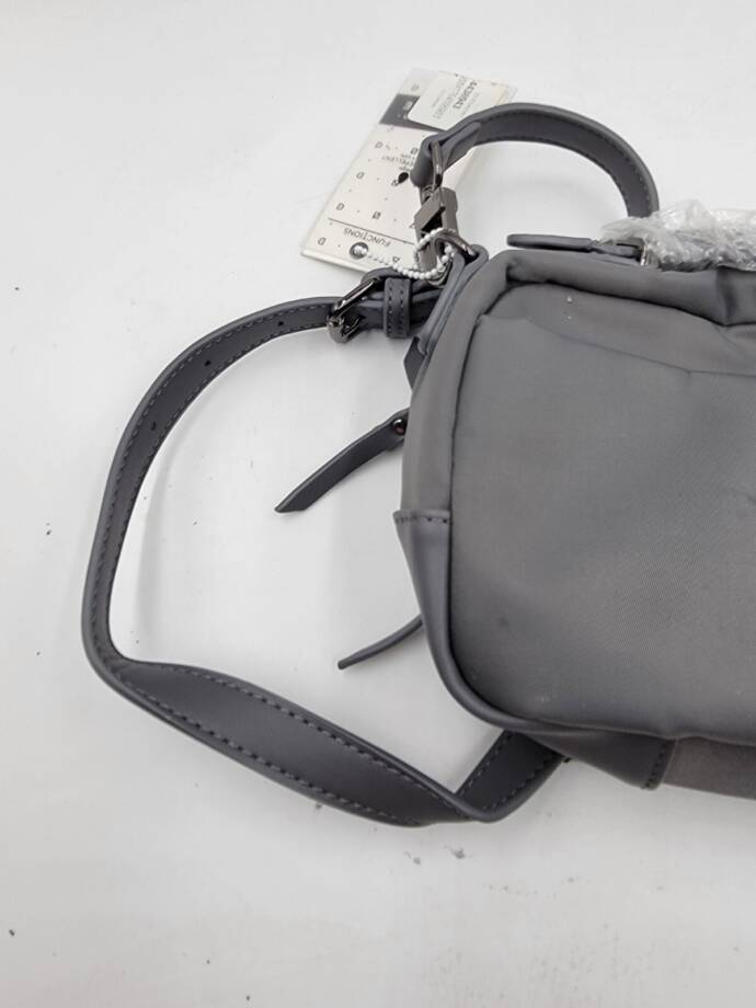 SOL AND SELENE Pristine Crossbody Bag Women's Slate Gray Adjustable Strap
