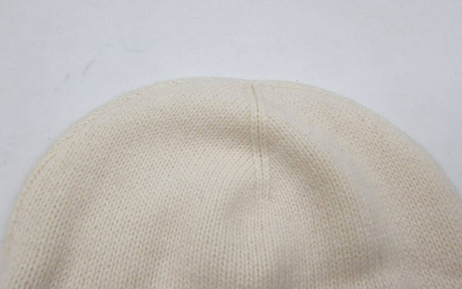 Charter Club Cashmere Stripe Cuffed Beanie Women's One Size Warm Praline