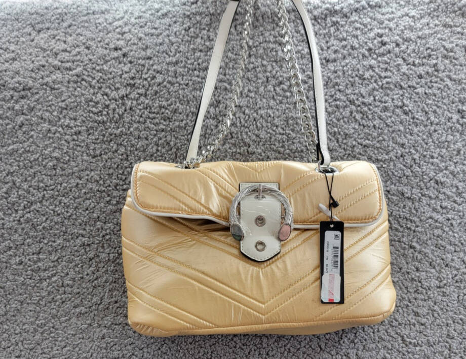 Circus by Sam Edelman Carmen Nylon Shoulder Bag Women's Lemon Wash Magnetic