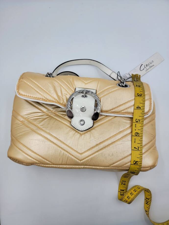 Circus by Sam Edelman Carmen Nylon Shoulder Bag Women's Lemon Wash Magnetic