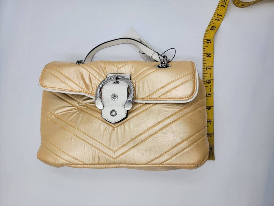 Circus by Sam Edelman Carmen Nylon Shoulder Bag Women's Lemon Wash Magnetic