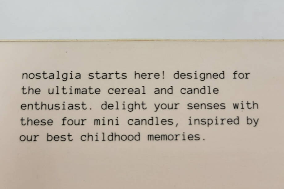 MALA THE BRAND 4-Pc. Cereal Candle Gift Set, 4-Oz. Each