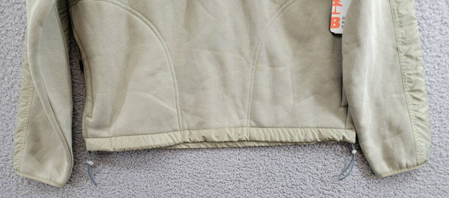 BASS OUTDOOR Regular-Fit Convertible Hood 1/4-Zip Sweatshirt Men's M Overland