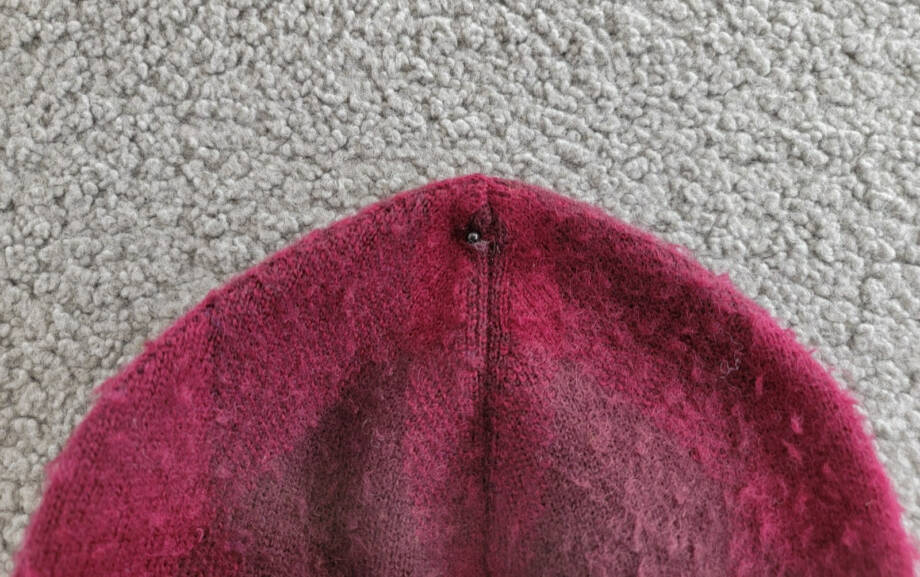 Burberry Argyle Jacquard-Woven Wool Beanie Women's Ripple Plum
