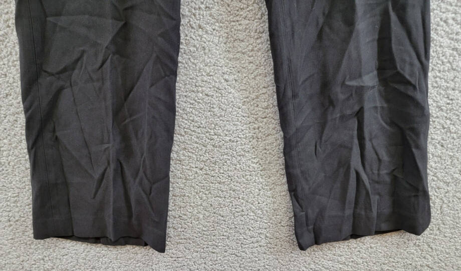 DKNY Petite Mid-Rise Straight-Leg Cargo Pants Women's 2P Black Zip Hook & Bar