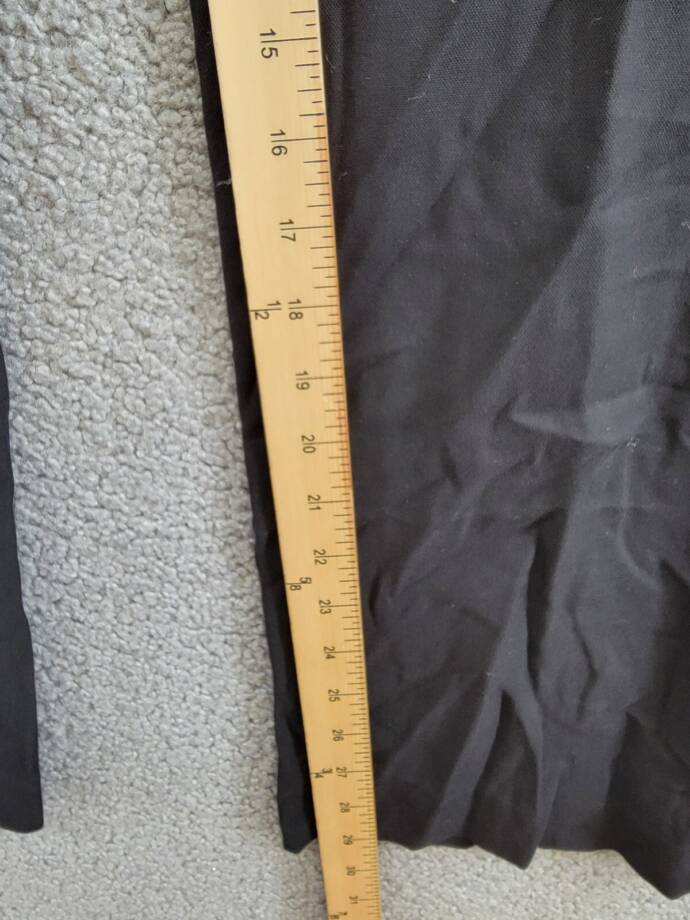 DKNY Petite Mid-Rise Straight-Leg Cargo Pants Women's 2P Black Zip Hook & Bar