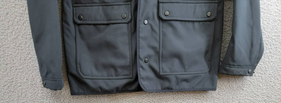 BASS OUTDOOR Storm System Barn Removable Hood Jacket Men's M Black Beauty L/S