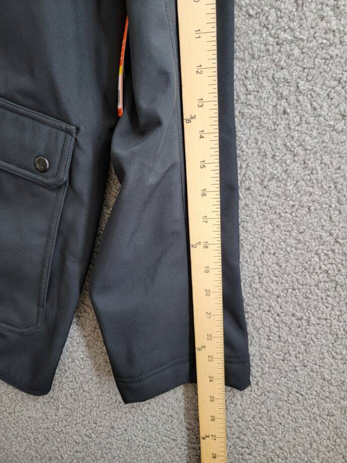 BASS OUTDOOR Storm System Barn Removable Hood Jacket Men's M Black Beauty L/S