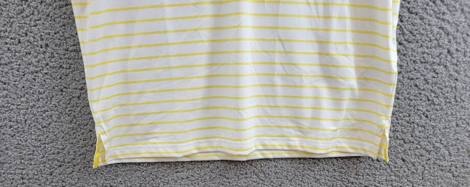 Polo Ralph Lauren Classic-Fit Performance Polo Shirt Men's S White/Yellow Stripe