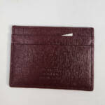 The Men's Store at Bloomingdale's RFID Saffiano Card Case One Size Burgundy