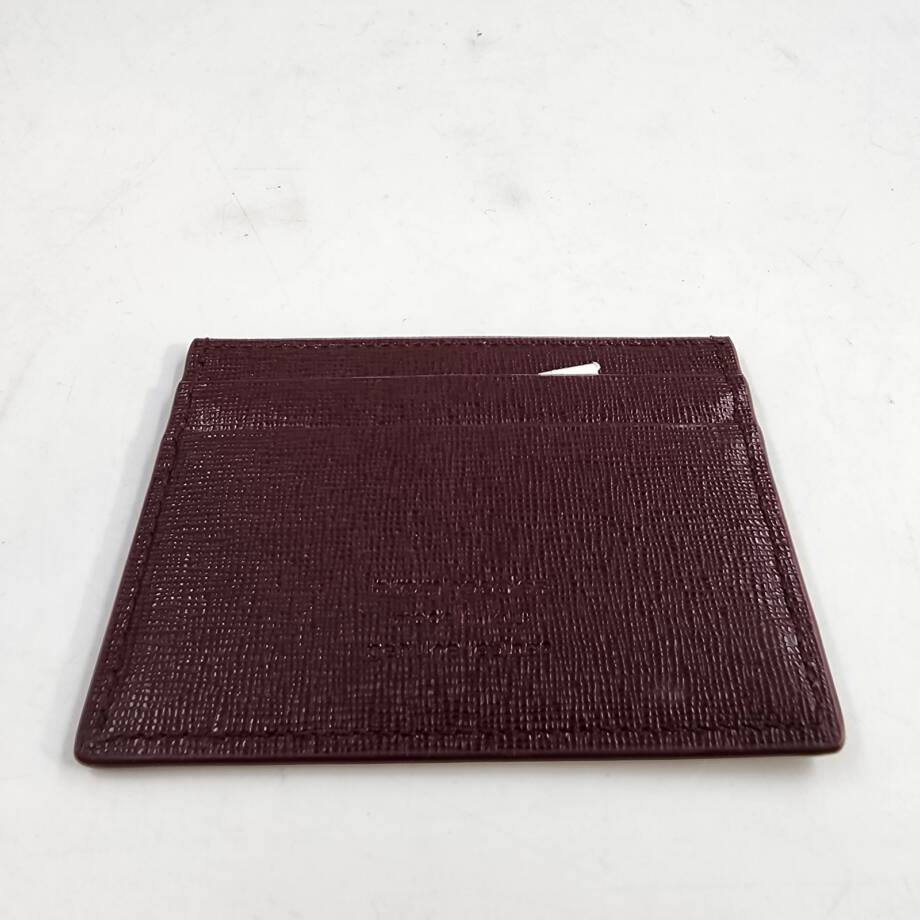 The Men's Store at Bloomingdale's RFID Saffiano Card Case One Size Burgundy