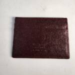 The Men's Store at Bloomingdale's RFID Saffiano Card Case One Size Burgundy