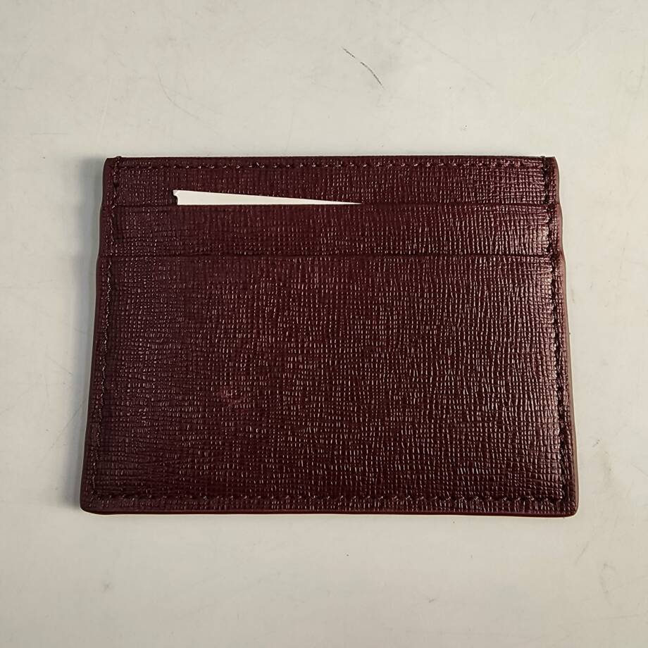 The Men's Store at Bloomingdale's RFID Saffiano Card Case One Size Burgundy