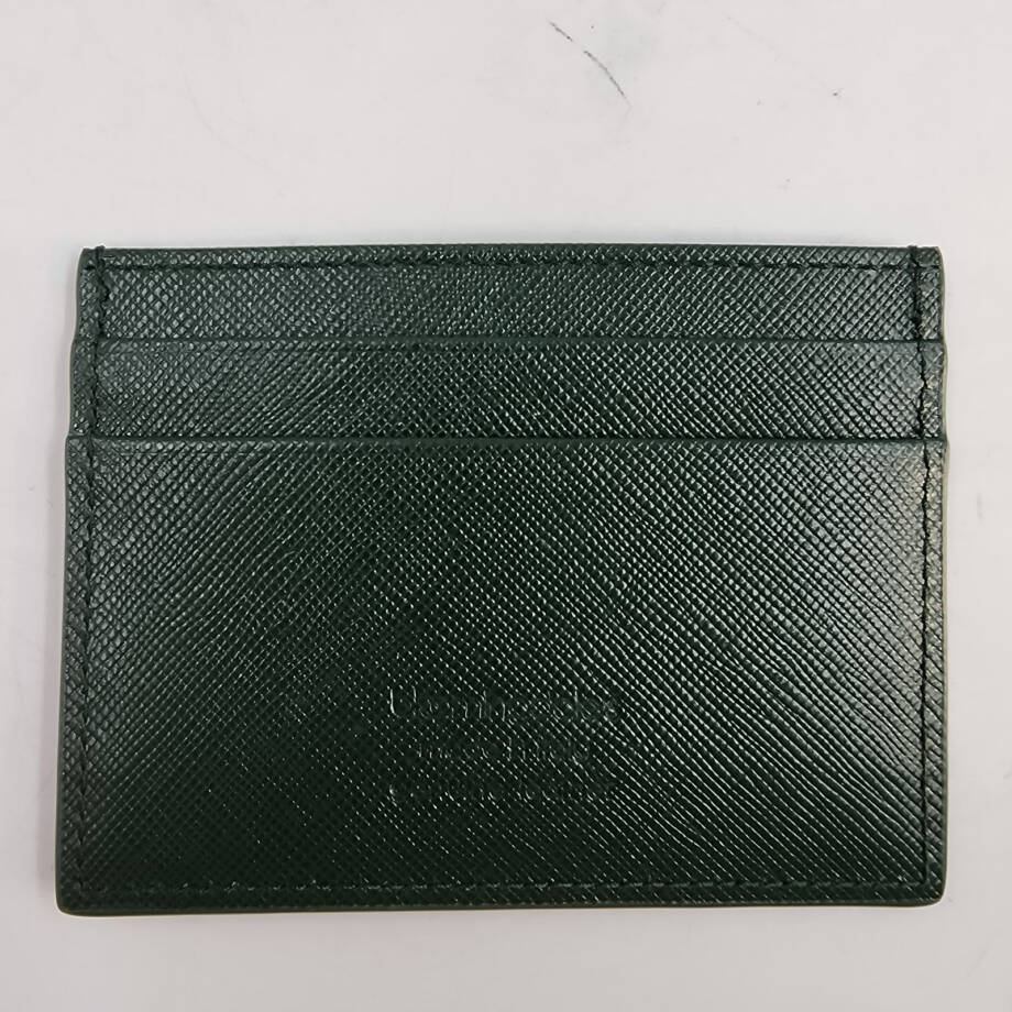 The Men's Store at Bloomingdale's RFID Saffiano Card Case One Size Green