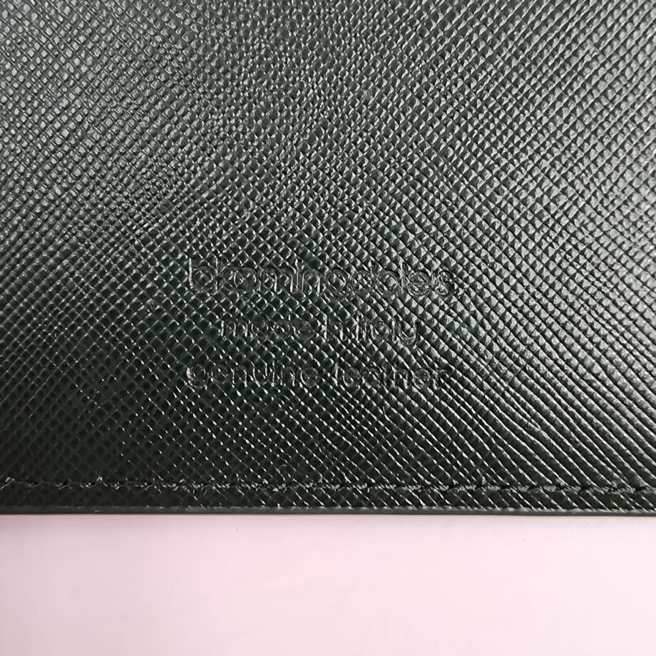The Men's Store at Bloomingdale's RFID Saffiano Card Case One Size Green