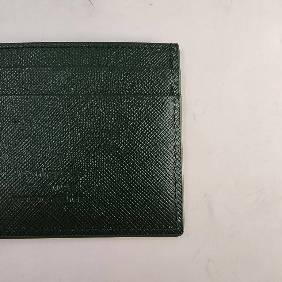 The Men's Store at Bloomingdale's RFID Saffiano Card Case One Size Green