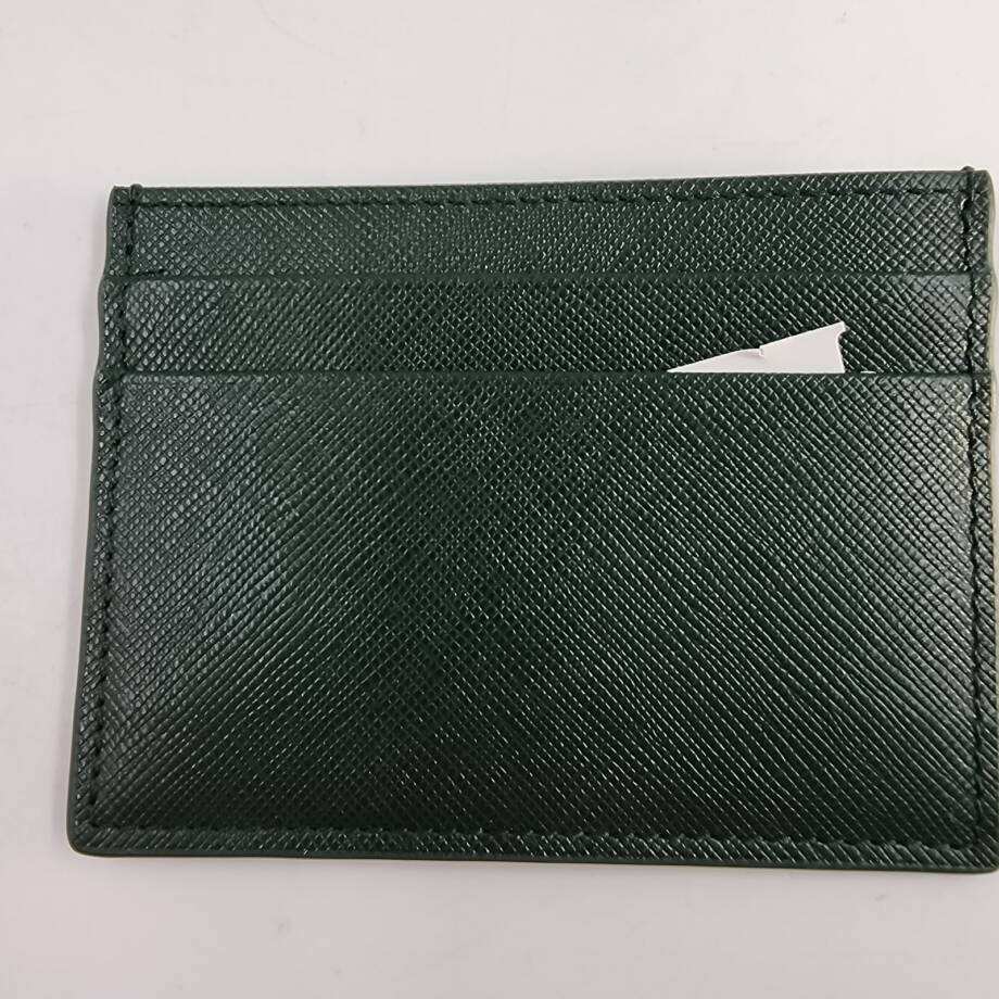 The Men's Store at Bloomingdale's RFID Saffiano Card Case One Size Green