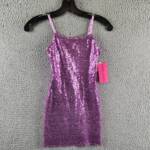 With Jules Sleeveless Sequin Bodycon Dress Big Girls S Lilac Pullover Style