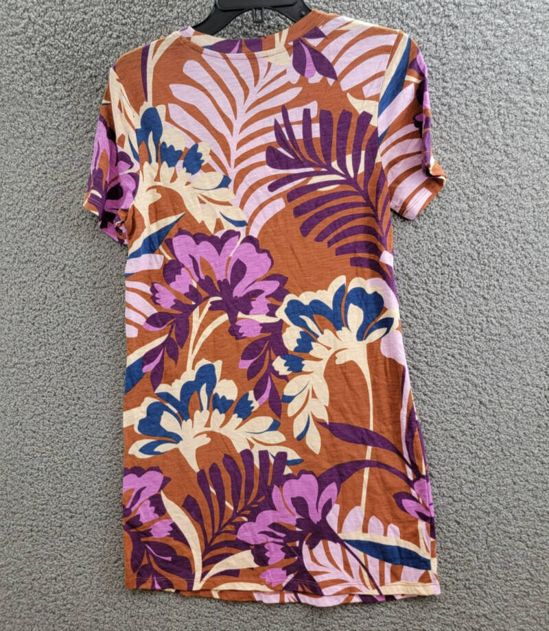 Sanctuary The Only One T-Shirt Dress Women's XS Multi Crewneck Short Sleeve