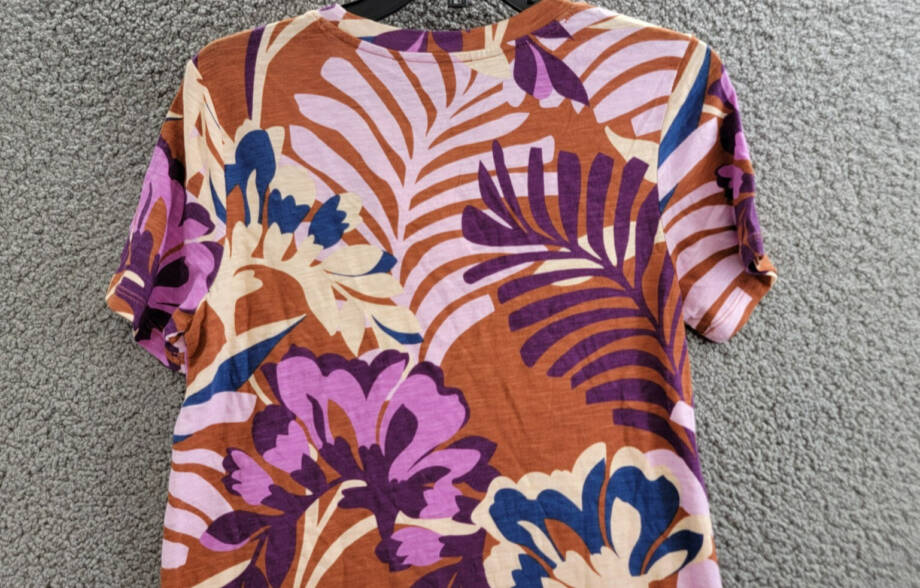 Sanctuary The Only One T-Shirt Dress Women's XS Multi Crewneck Short Sleeve