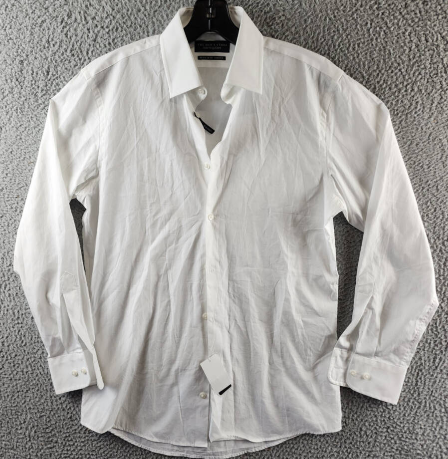 The Men's Store at Bloomingdale's Regular Fit Dress Shirt Men's 15 32/33 White