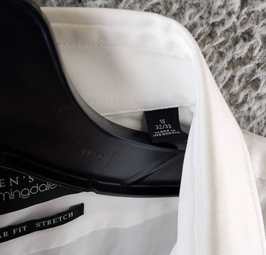 The Men's Store at Bloomingdale's Regular Fit Dress Shirt Men's 15 32/33 White