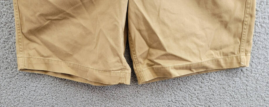 Polo Ralph Lauren 8-Inch Relaxed Fit Chino Shorts Men's 33 Sandsurf Button Zip