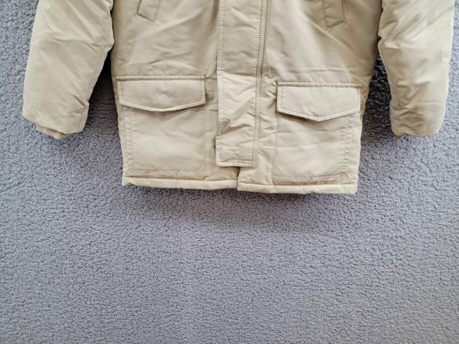 Polo Ralph Lauren Artificial-fur-Trim Down Parka Jacket Big Boys 7 Classic Khaki