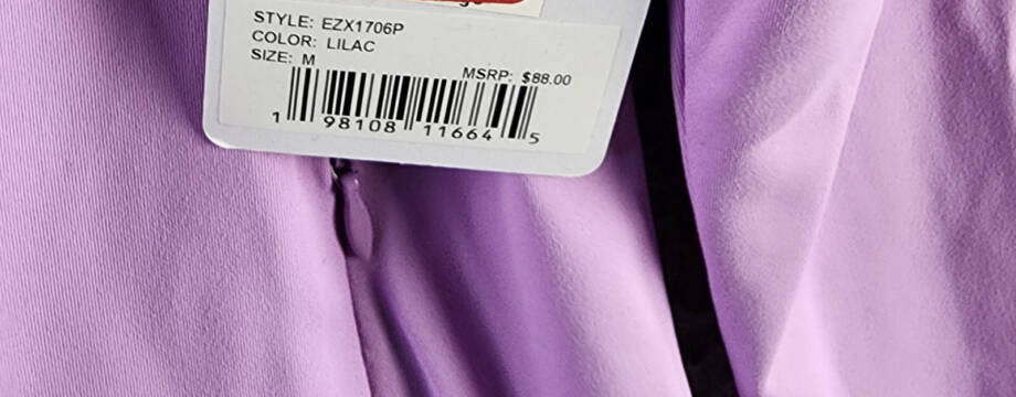 SAGE COLLECTIVE UPF 50+ Flyer Performance Track Jacket Women M Lilac Zip Closure