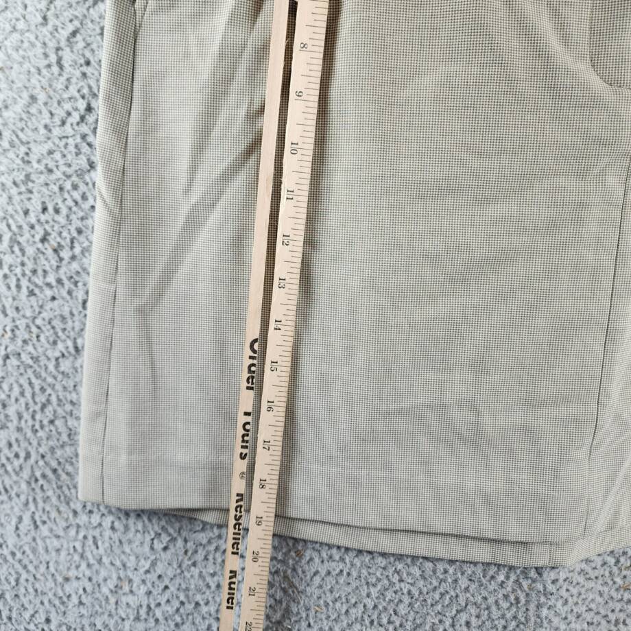 DKNY Zip-Front Slant-Pocket Mini Skirt Women's 16 Light Fatigue/White Hook & Bar
