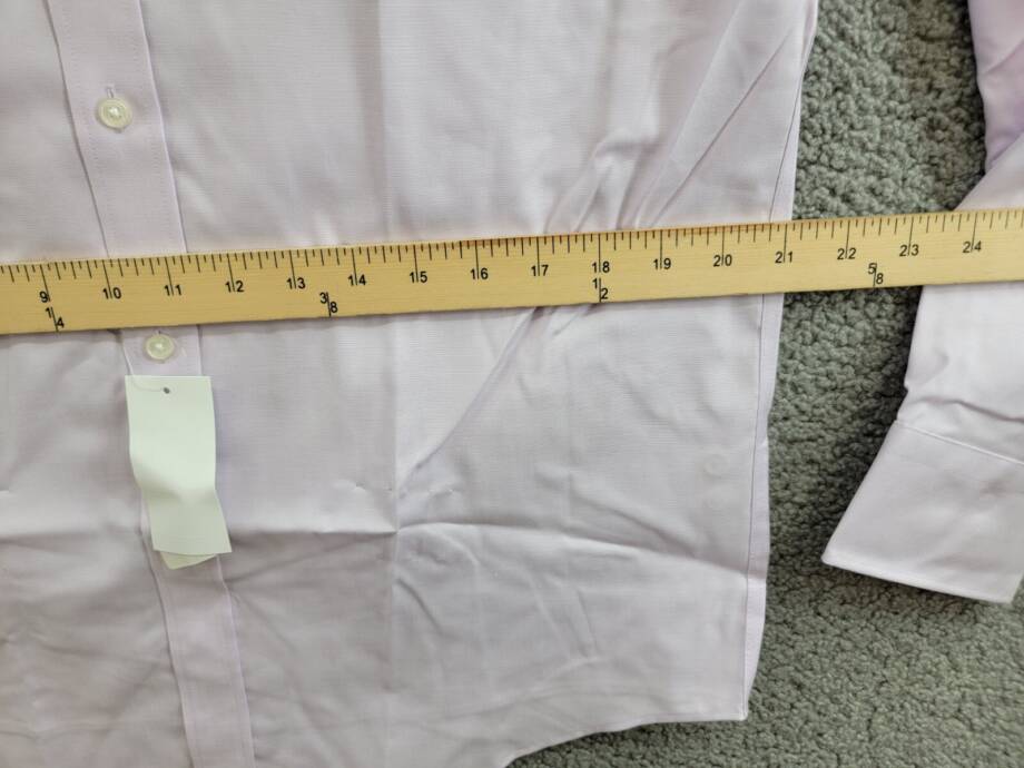 Tommy Hilfiger TH Flex Regular Fit Stretch Oxford Dress Shirt Men's 15.5 32-33