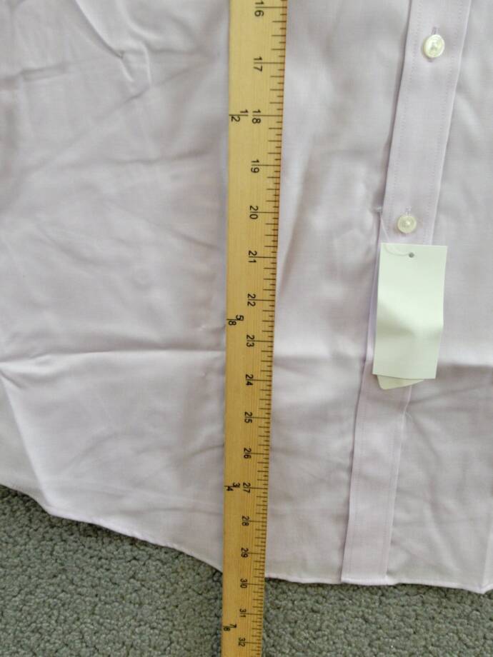 Tommy Hilfiger TH Flex Regular Fit Stretch Oxford Dress Shirt Men's 15.5 32-33