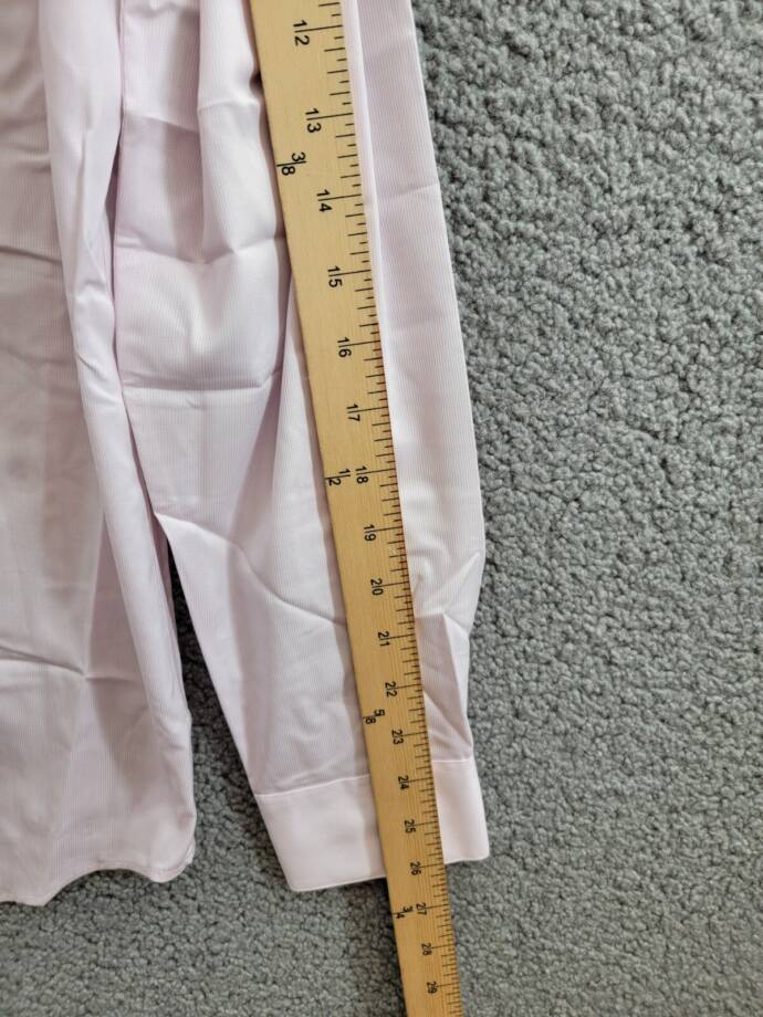 Calvin Klein Steel Plus Regular Fit Modern Pin Cord Dress Shirt Men's 15.5 34-35