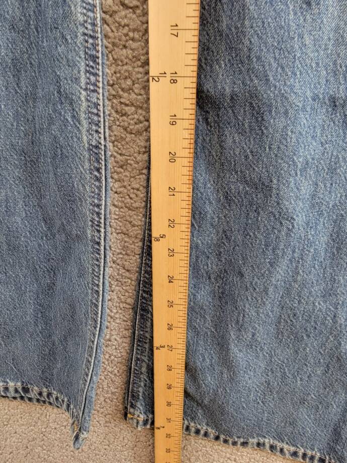 Lauren Ralph Lauren High-Rise Flare Jeans Women's 6 Dusk Indigo Denim Button Fly