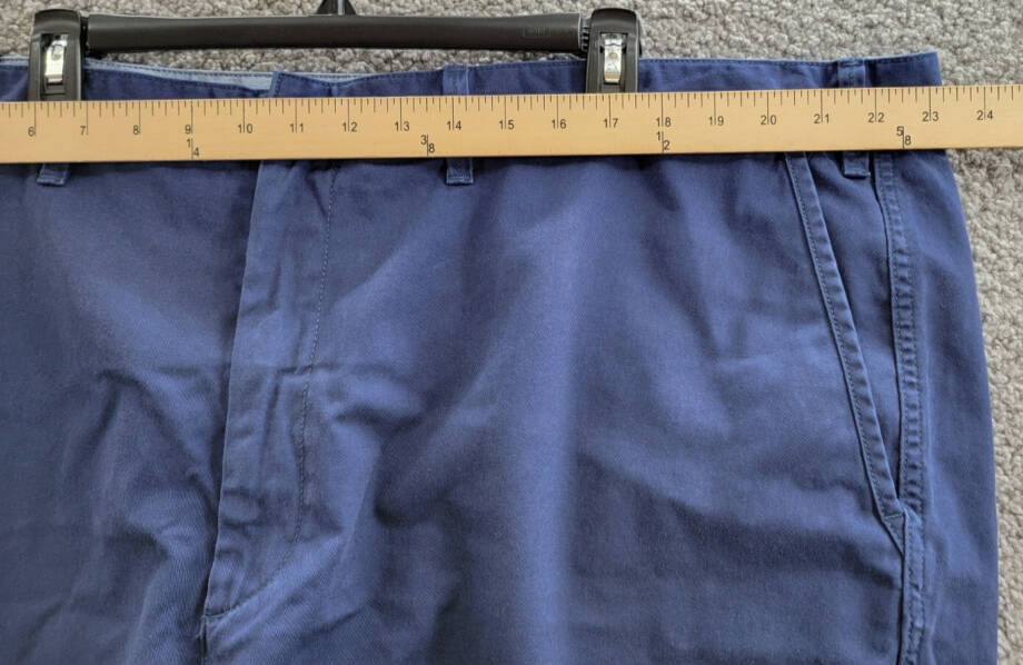 Polo Ralph Lauren Big & Tall Classic-Fit Chino Shorts Men's 46B/46G Navy Button~