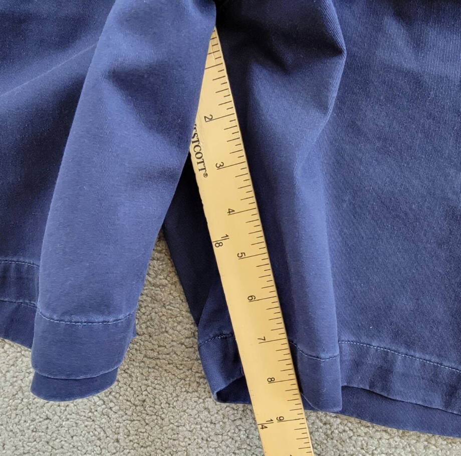 Polo Ralph Lauren Big & Tall Classic-Fit Chino Shorts Men's 46B/46G Navy Button~