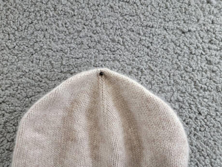 Charter Club 100% Cashmere Cuffed Beanie Women's One Size Taupe Heather