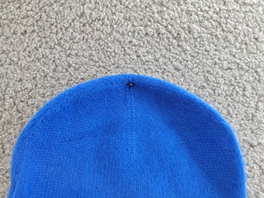 Charter Club 100% Cashmere Cuffed Beanie Women's One Size Bright Marine