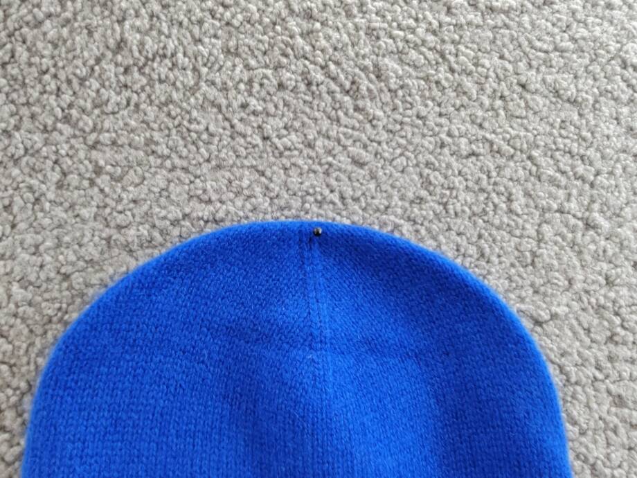 Charter Club 100% Cashmere Cuffed Beanie Women's One Size Bright Marine