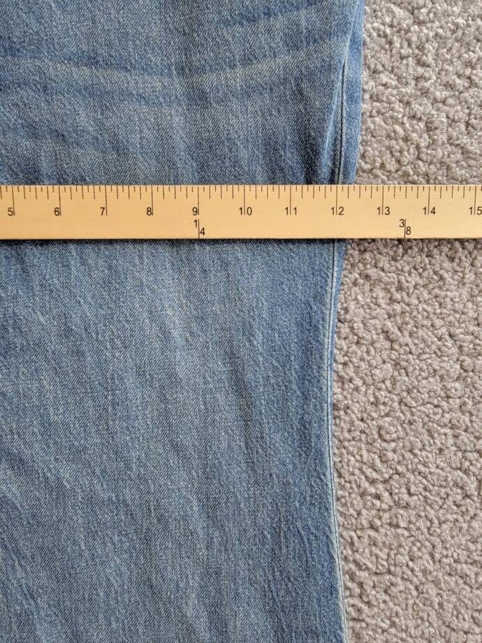 Lauren Ralph Lauren High-Rise Flare Jeans Womens 12 Dusk Indigo Denim Button Fly