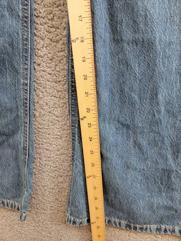 Lauren Ralph Lauren High-Rise Flare Jeans Womens 12 Dusk Indigo Denim Button Fly