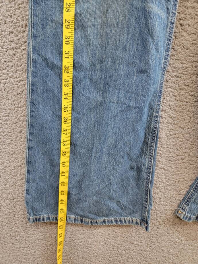 Lauren Ralph Lauren High-Rise Flare Jeans Womens 12 Dusk Indigo Denim Button Fly