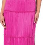 AQUA Formal Pleated Cutout A-Line Dress Women's 0 Pink Back Zipper Closure