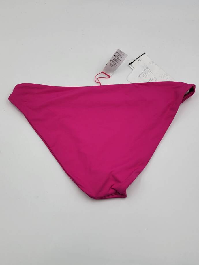 L*Space Camacho Bikini Bottom Women's XS Bougainville Solid Full Coverage