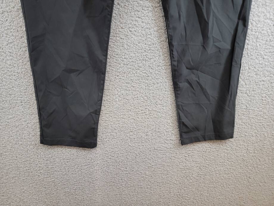 Bass Outdoor Straight-Fit Traveler Pants Men's 36 Caviar High Rise Side Pockets