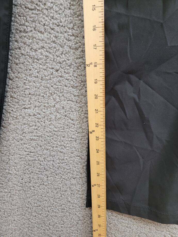 Bass Outdoor Straight-Fit Traveler Pants Men's 36 Caviar High Rise Side Pockets