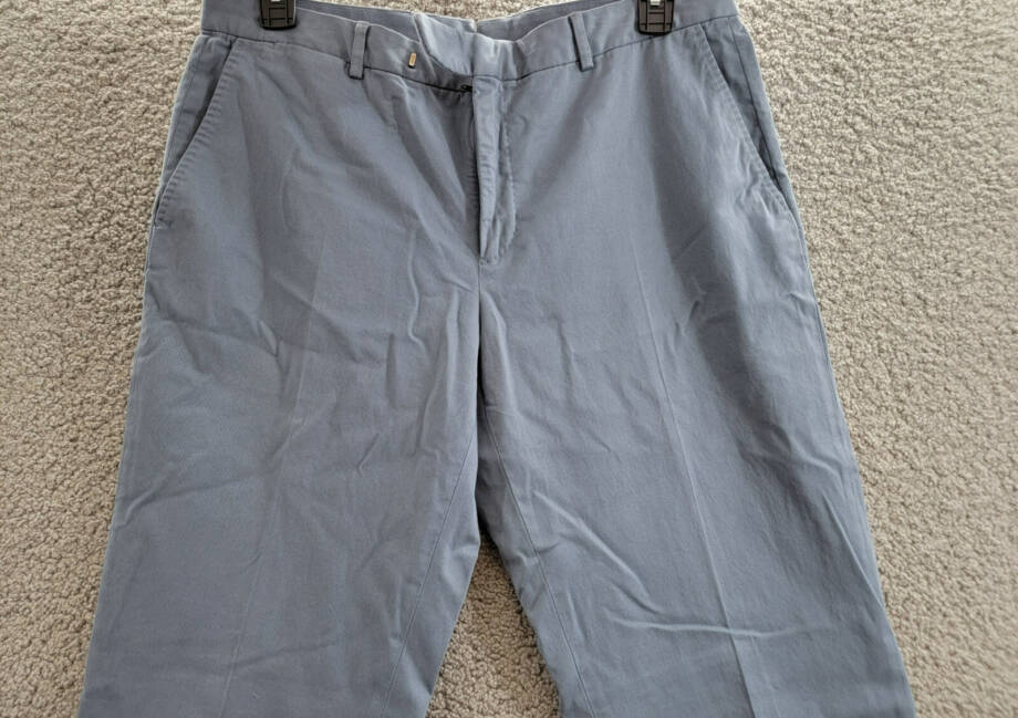 Polo Ralph Lauren Stretch Chino Garment Dyed Regular Fit Pants Men's 36x33 Slate