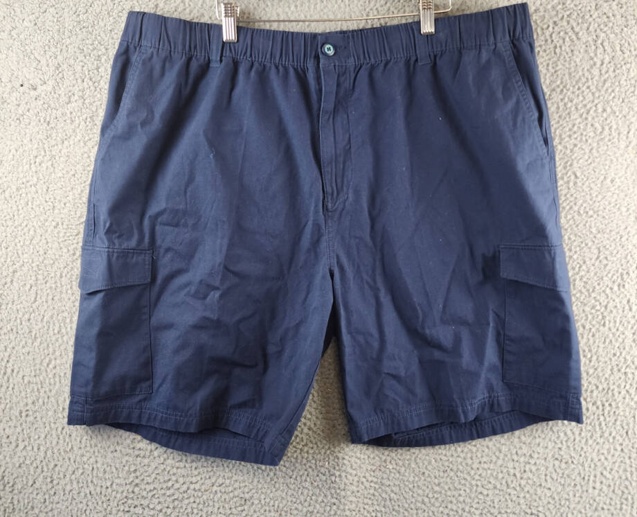 Tommy Bahama Jungle Beach 9" Cargo Shorts Men's XXXL Maritime Button Zip Closure
