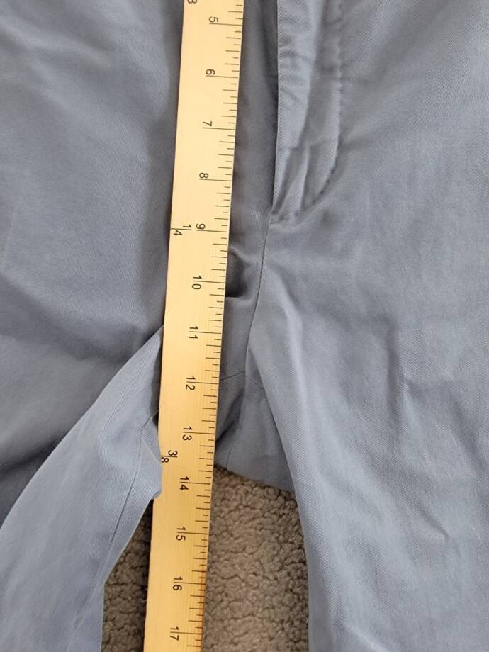 Polo Ralph Lauren Stretch Chino Garment Dyed Regular Fit Pants Men's 36x33 Slate