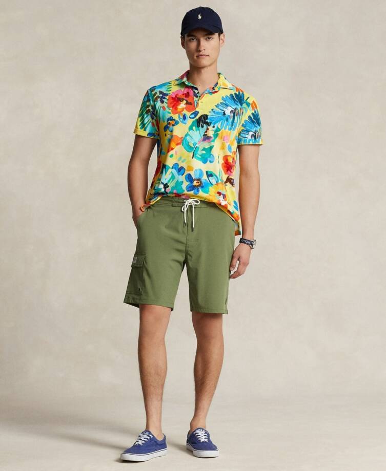Polo Ralph Lauren Kailua Classic-Fit Swim Trunks Men's XS Tree Green Drawstring